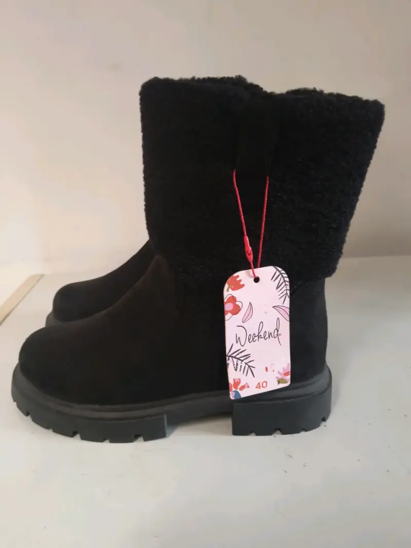 Botas negras de invierno Weekend talla 40 - 1