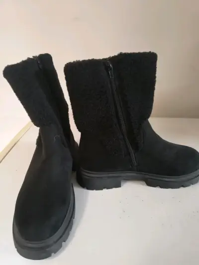 Botas negras de invierno Weekend talla 40 - miniatura 4
