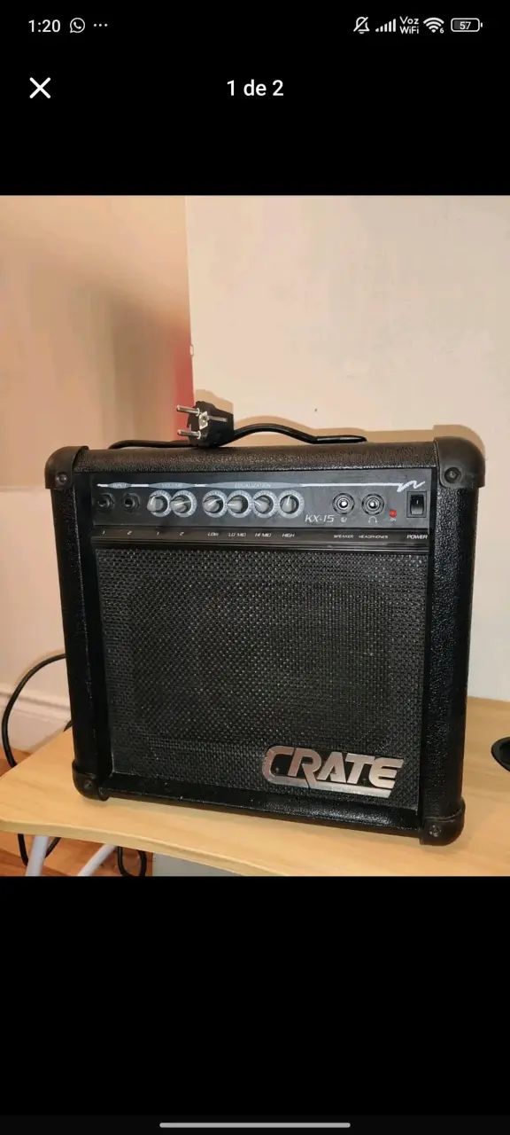 Amplificador Crate KX-15 para guitarra - 1