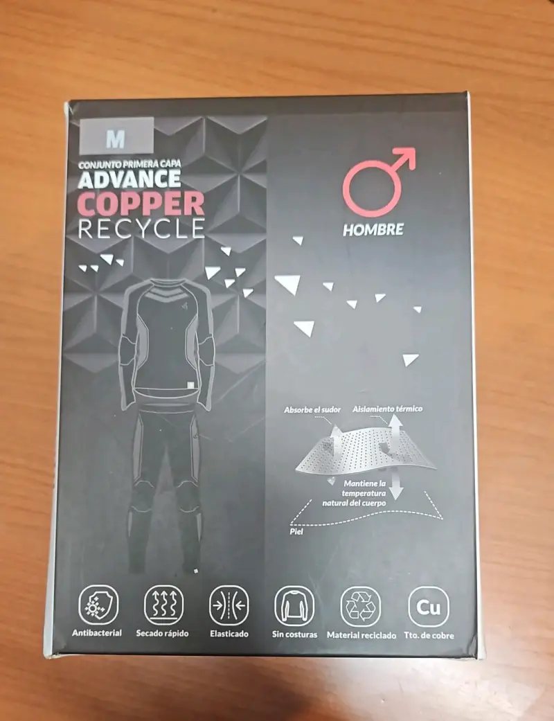 Conjunto primera capa hombre Advance Copper Recycle - 1