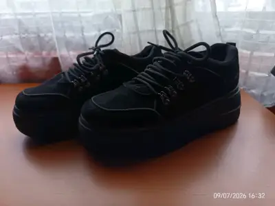 Zapatillas plataforma negras Gotta - miniatura 2
