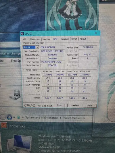 Memoria RAM Samsung 32GB DDR4 2666MHz - miniatura 3
