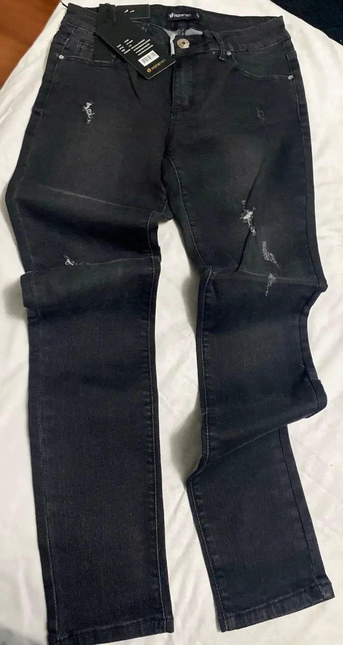 Jeans negros Hang Ten slim fit - 6