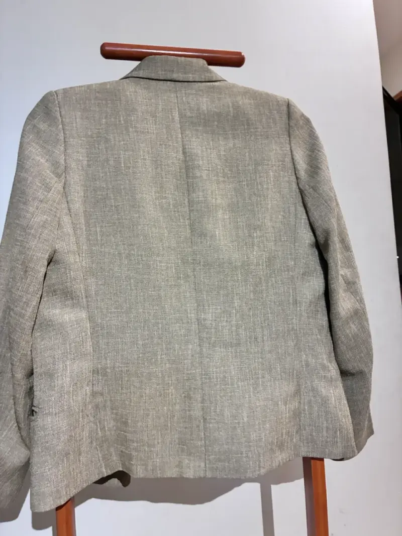 Blazer Ma Griffe,  beige de mujer con dos botones - 5