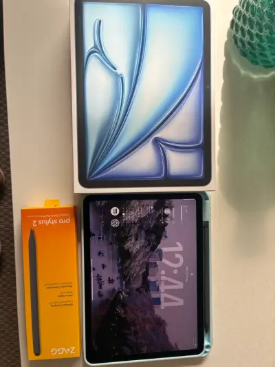 iPad Air M4 11” + Pencil Zagg Pro Stylus 2 + Funda - miniatura 2