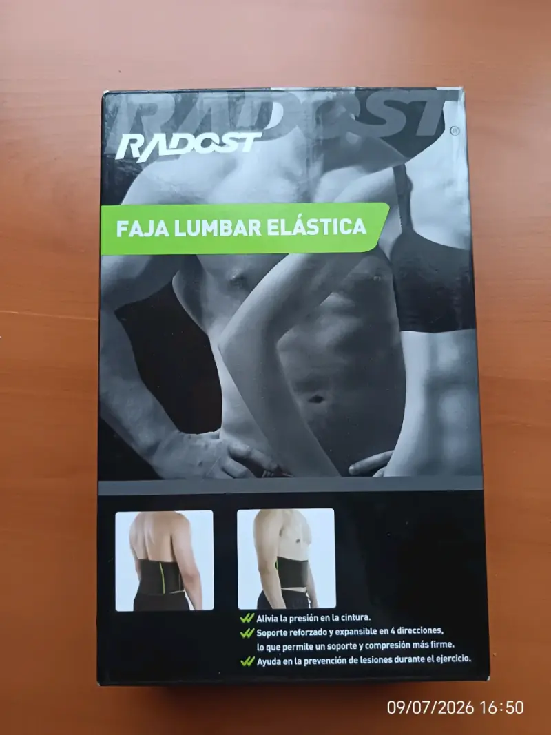 Faja lumbar elástica Radost - 1