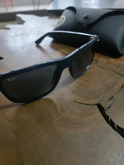 Gafas de sol Ray-Ban azul oscuro - miniatura 3
