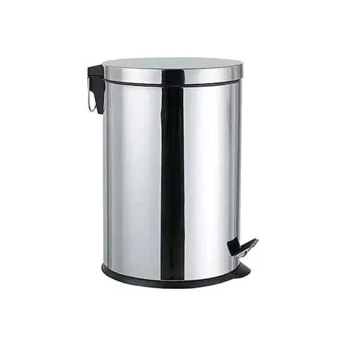 Basurero de acero inoxidable con pedal - 2