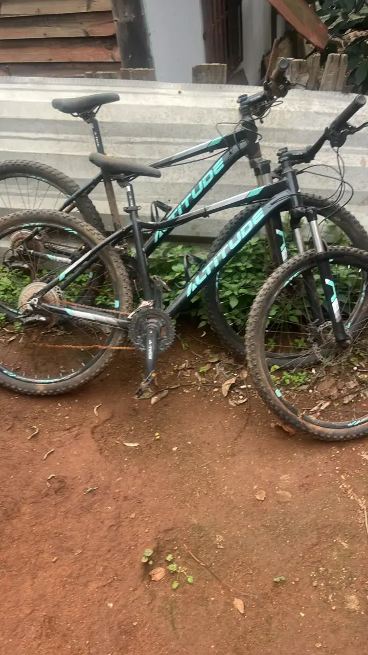 Bicicletas montaña Altitud Kuden 4 negra con verde - 1