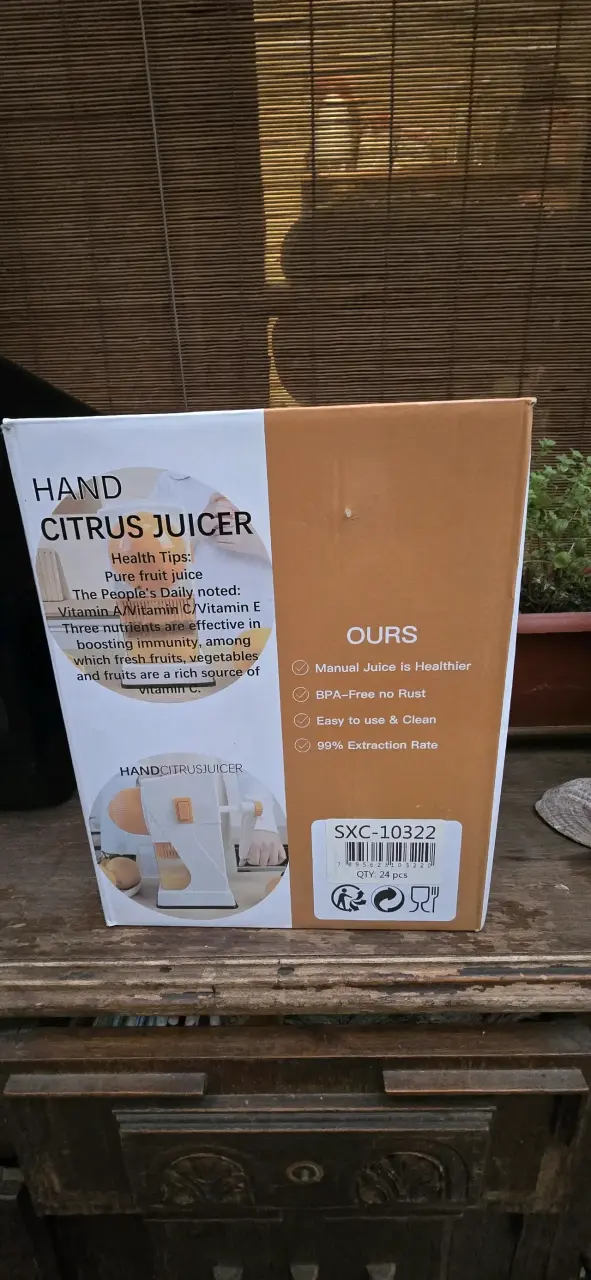 Exprimidor manual de cítricos 500 ml - 3