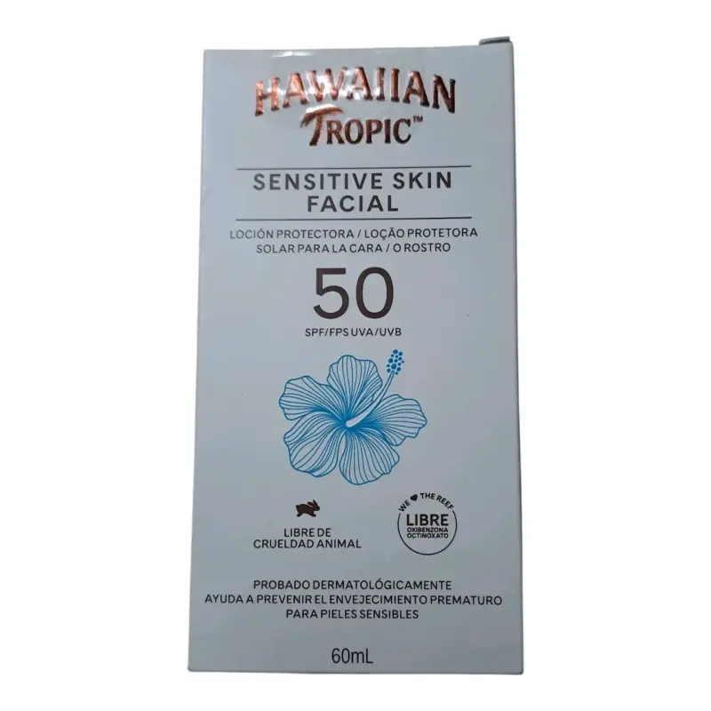 Protector solar facial Hawaiian Tropic SPF 50 - 1