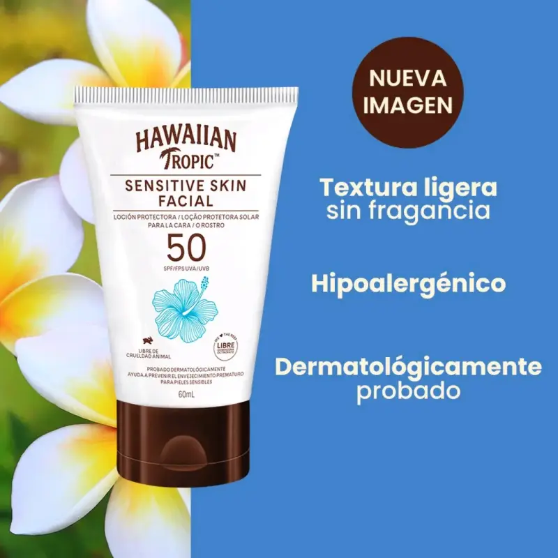 Protector solar facial Hawaiian Tropic SPF 50 - 3