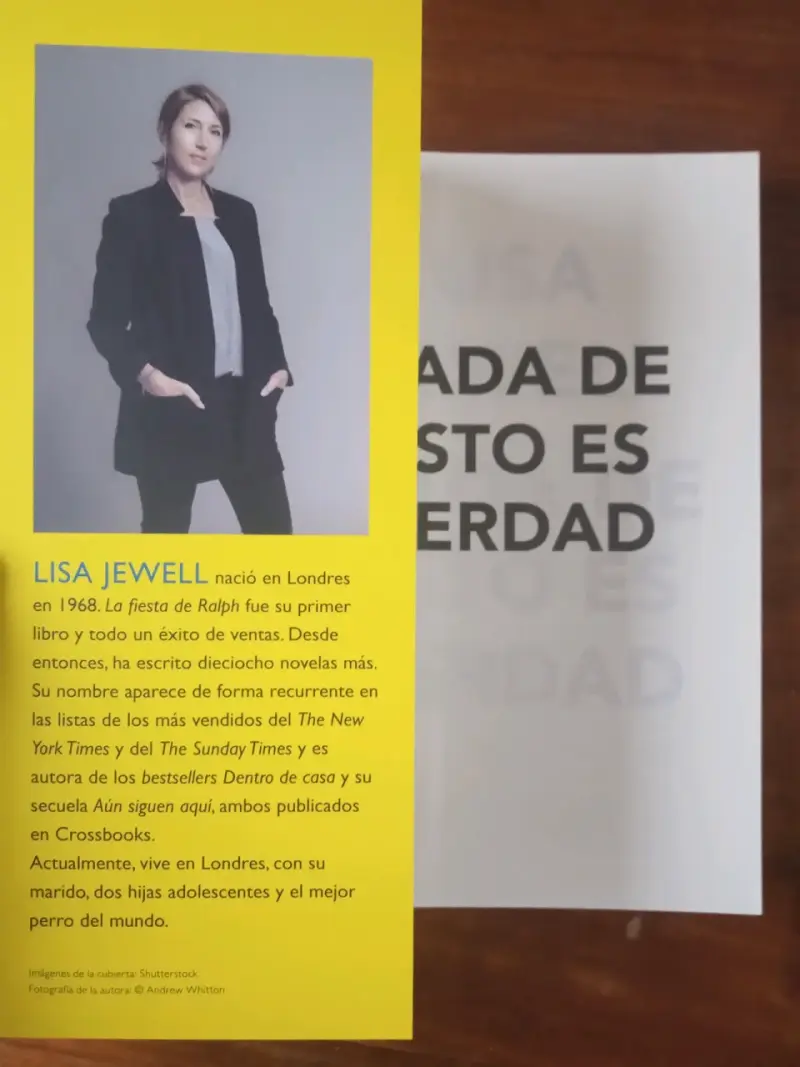 Nada de esto es verdad, Lisa Jewell. Libro. - 3
