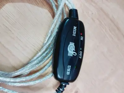 Cable adaptador MIDI a USB para conexión musical - miniatura 3
