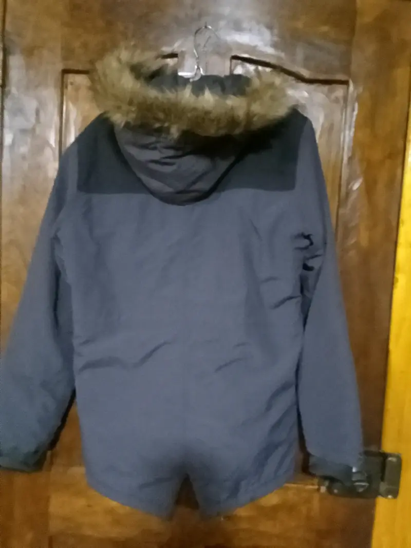 Parka de invierno con capucha de piel sintética - 2