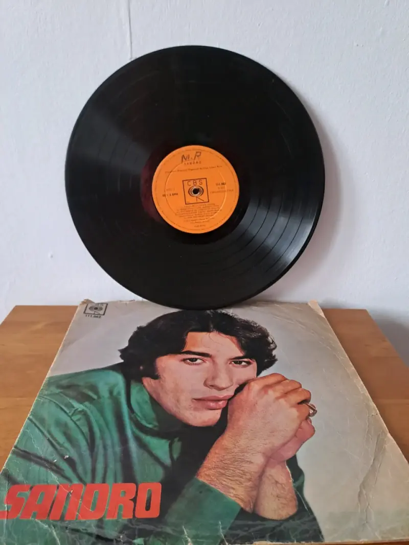 Vinilo LP de Sandro con portada original - 1