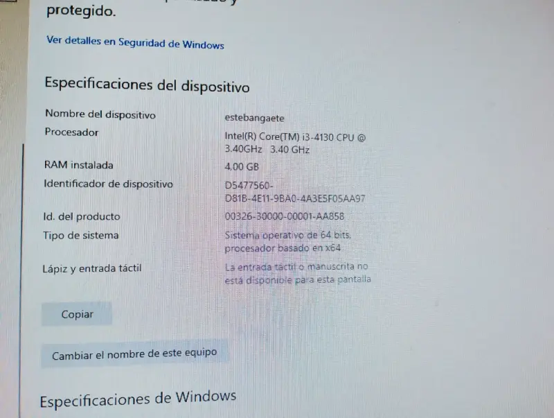 Monitor Lenovo ThinkCentre 21 pulgadas + teclado - 5