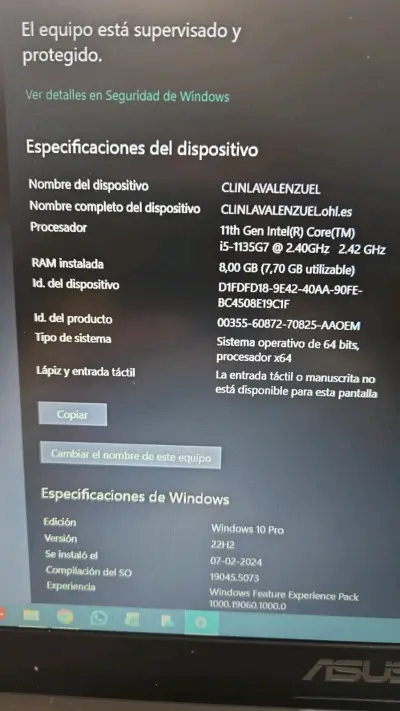 Notebook ASUS con pantalla de 15 pulgadas - miniatura 4