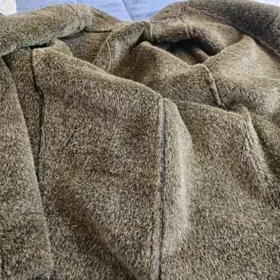 Abrigo de mezclilla con forro peludo - miniatura 5