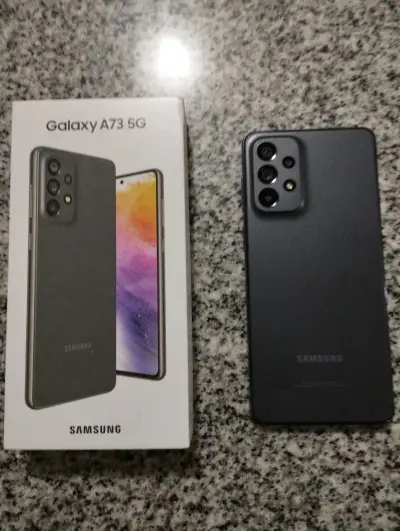 Samsung Galaxy A73 5G con caja original - miniatura 3