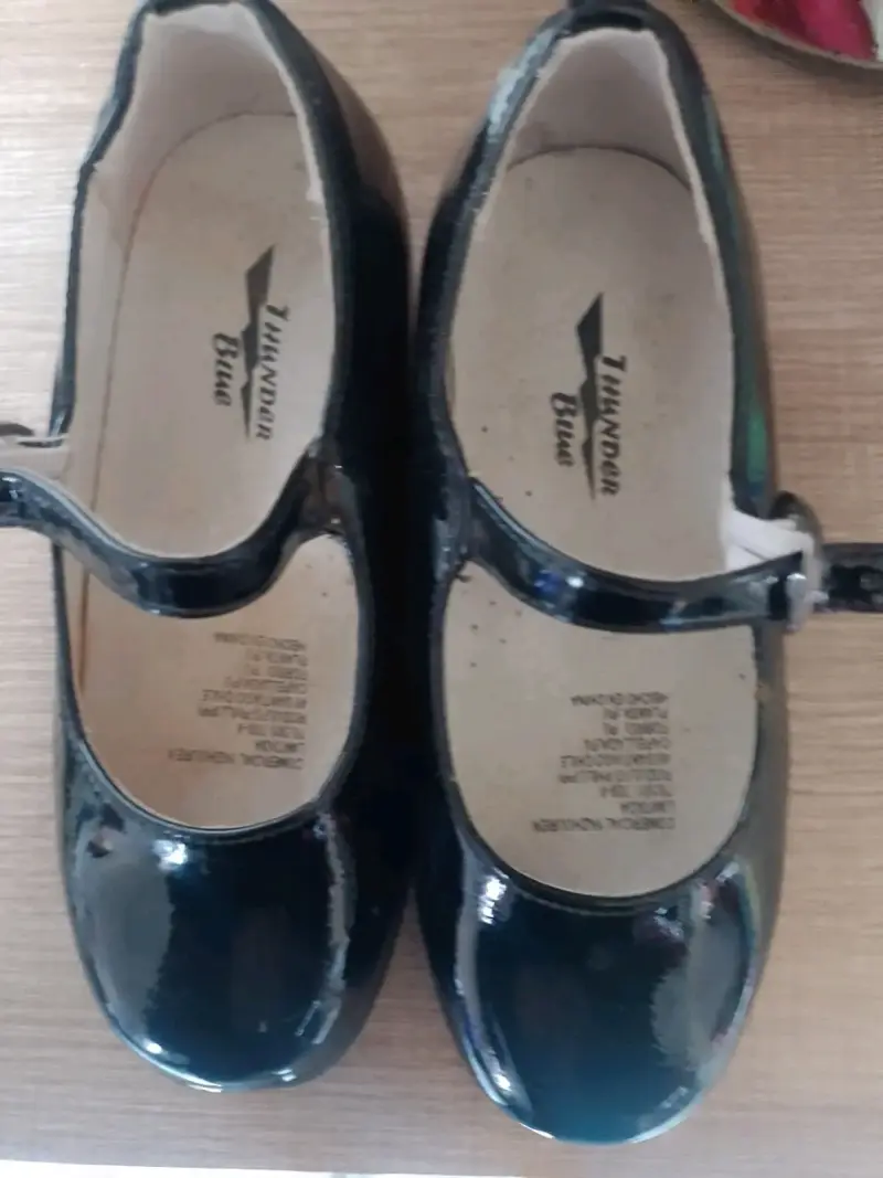 Zapatos de charol para niña Thunder Blue - 1