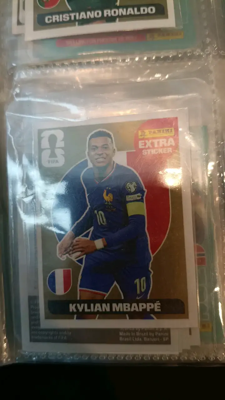 Lámina Panini Extra Sticker Cristiano Ronaldo - 3