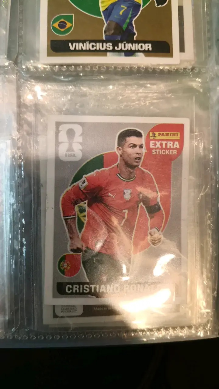 Lámina Panini Extra Sticker Cristiano Ronaldo - 5