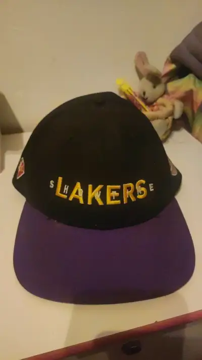 Gorra Lakers negra y morada - miniatura 1