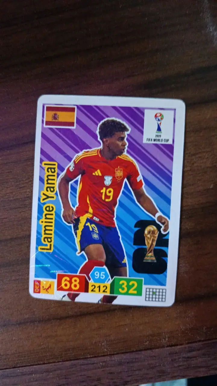 Lámina Lamine Yamal Mundial 2026 - 2