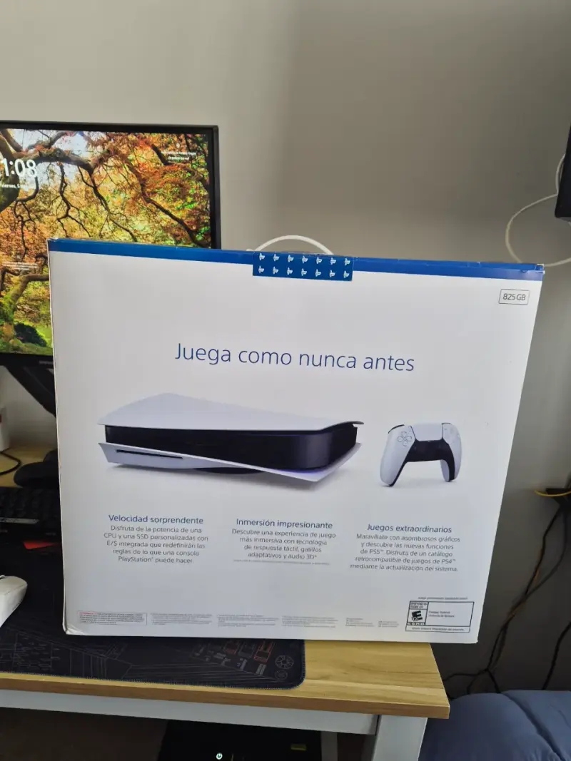 Consola Sony PlayStation 5 con control - 2