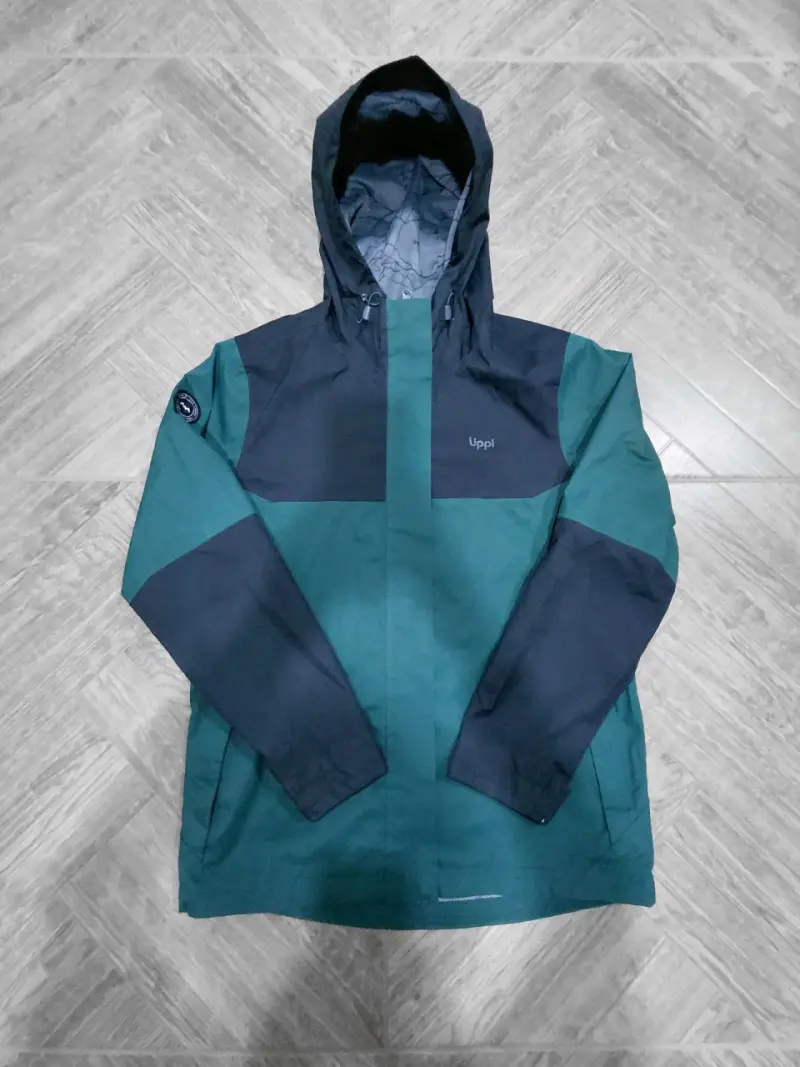 Chaqueta impermeable lippi verde - 1