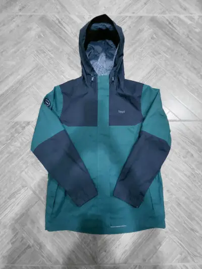 Chaqueta impermeable lippi verde - miniatura 1