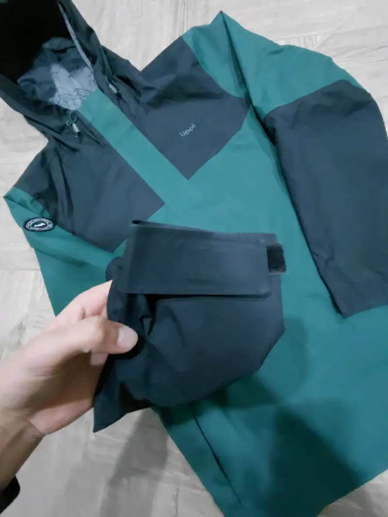 Chaqueta impermeable lippi verde - 2