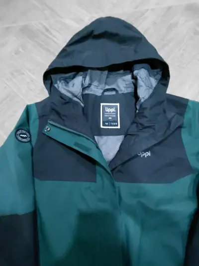 Chaqueta impermeable lippi verde - miniatura 4