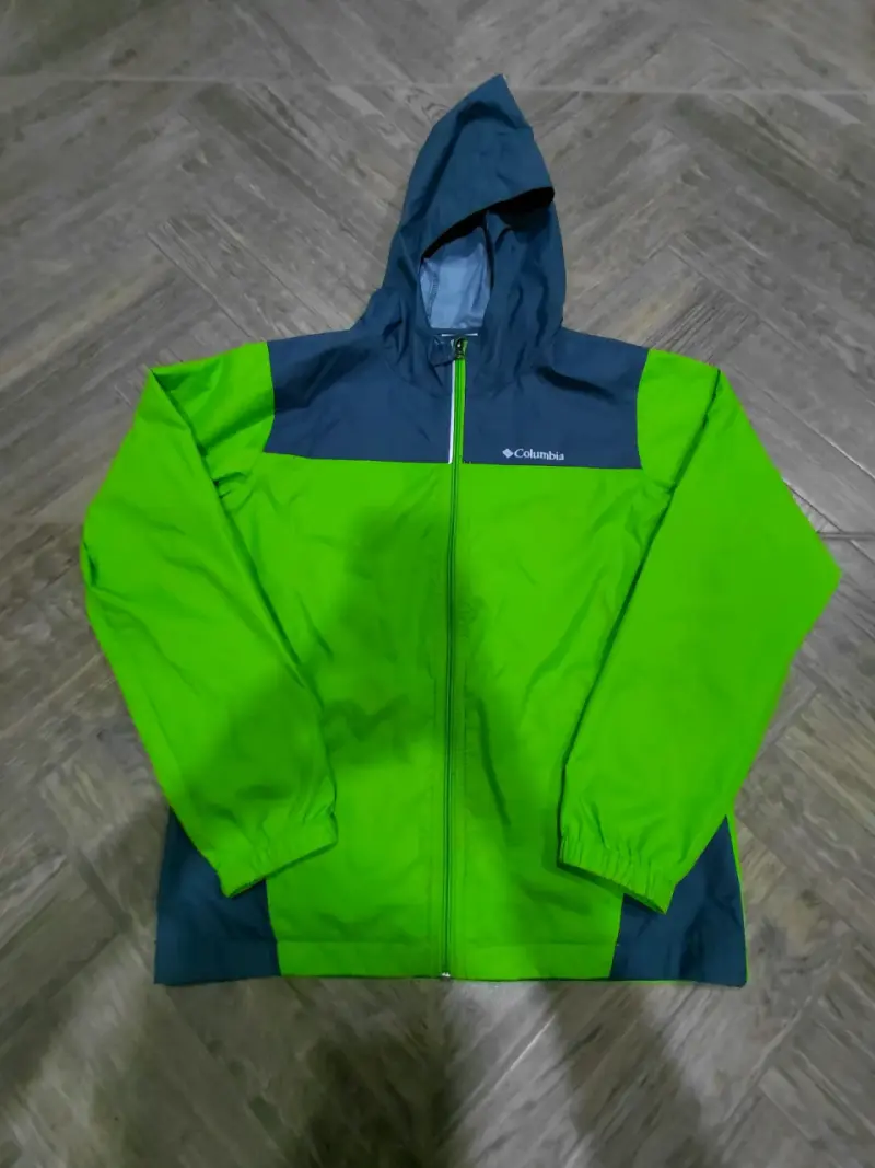 Chaqueta impermeable Columbia verde - 1