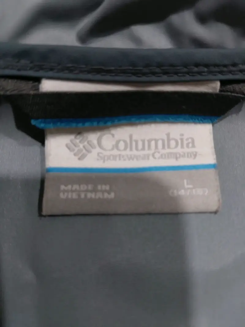 Chaqueta impermeable Columbia verde - 3