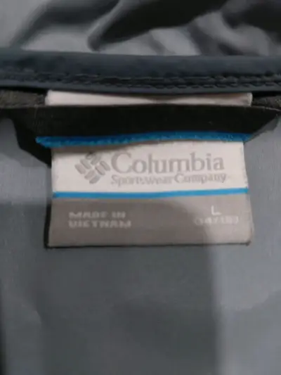 Chaqueta impermeable Columbia verde - miniatura 3