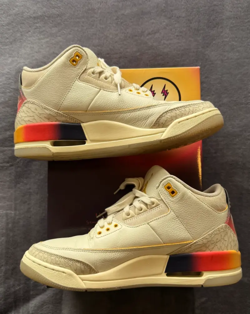 Zapatillas Air Jordan 3 Retro SP blancas - 5