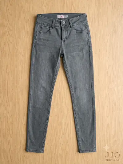 Jeans negros ajustados JJO para mujer - miniatura 1