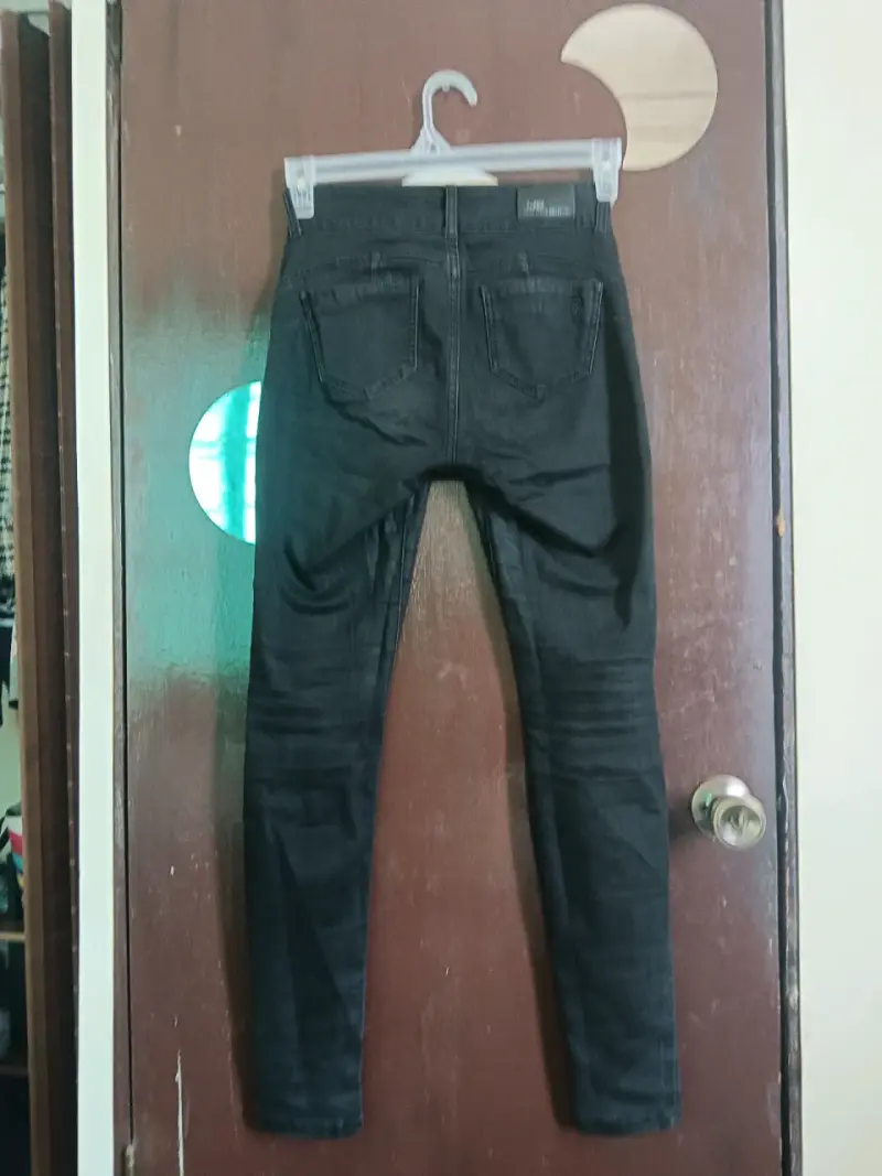 Jeans negros ajustados JJO para mujer - 4