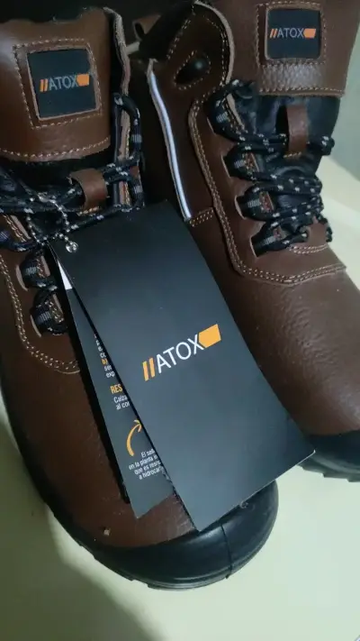 Botas de seguridad Atox marrones - miniatura 1