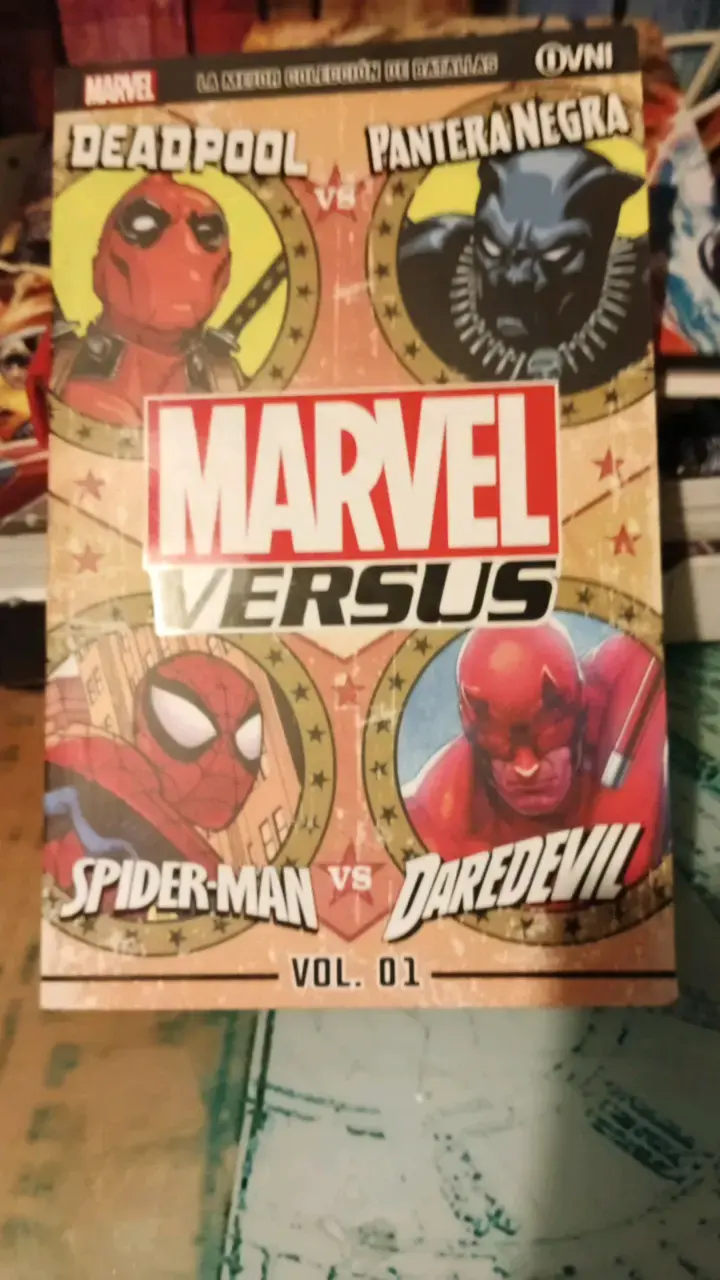 Cómic Marvel Versus Vol. 01 Deadpool vs Pantera Negra