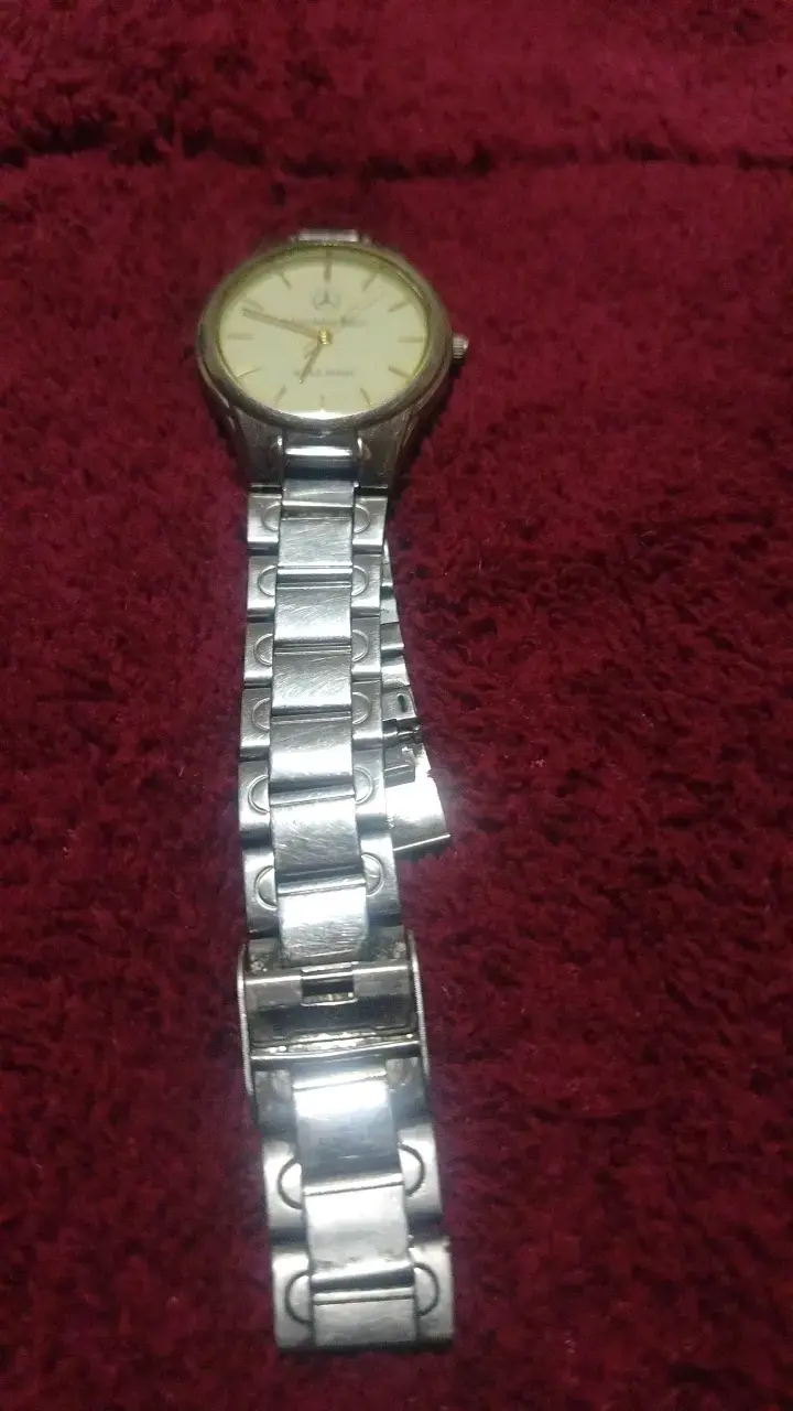 Reloj Mercedes Benz clásico de acero inoxidable - 2