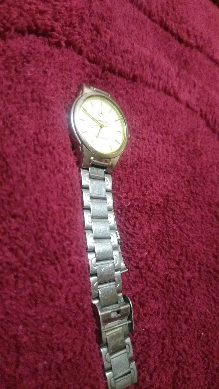 Reloj Mercedes Benz clásico de acero inoxidable - 3