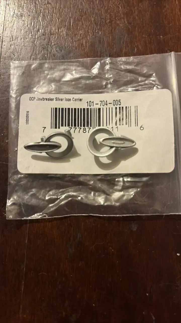 OCP jawbreaker silver icon carrier