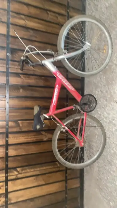 Bicicleta montaña roja Oxford Trail 26" - miniatura 1