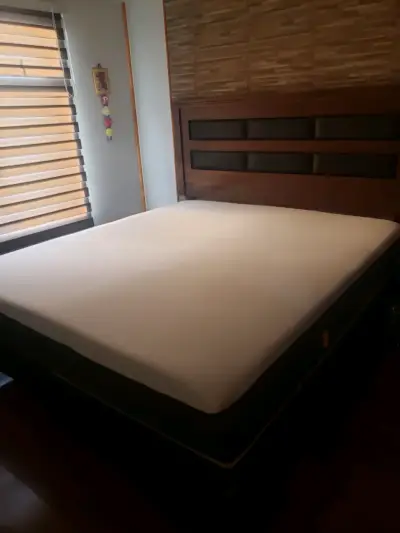 Cama King con colchón Emma - miniatura 1