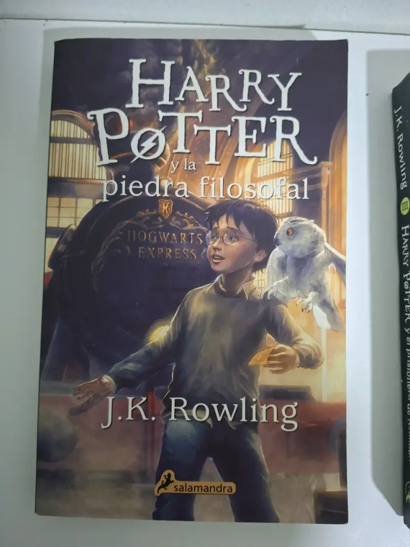 Libro Harry Potter y la piedra filosofal