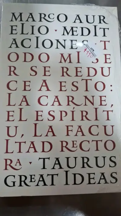Libro 'Meditaciones' de Marco Aurelio - miniatura 1