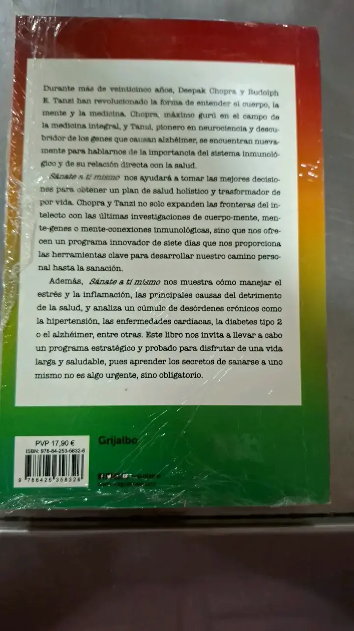 Libro 'Sánate a ti mismo' de Deepak Chopra - 2